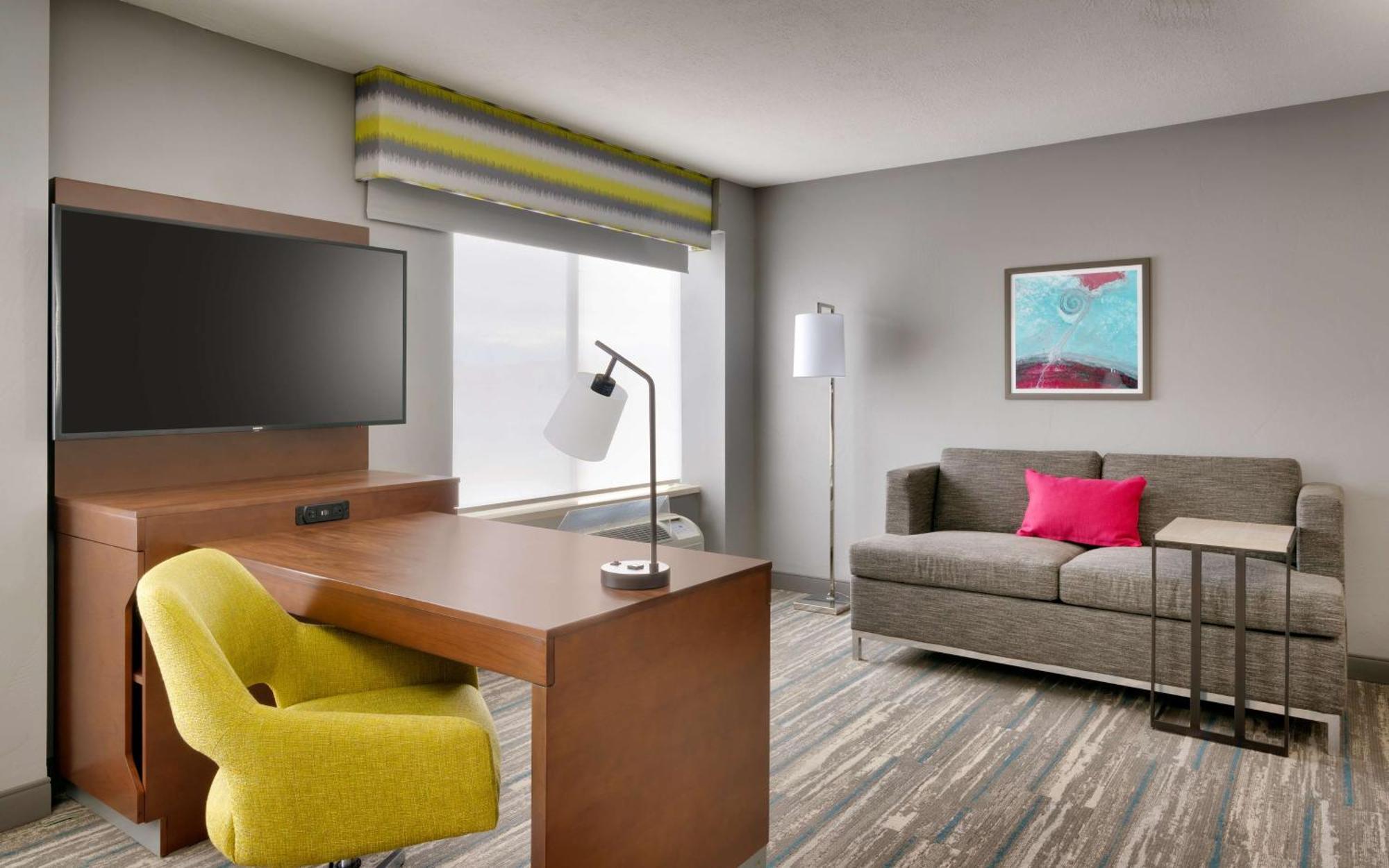 Hampton Inn & Suites Salt Lake City Airport Bagian luar foto